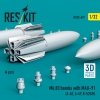 RESKIT RS32-0497 Mk.83 bombs with MAU-91 (4 pcs) (3D printed) 1/32